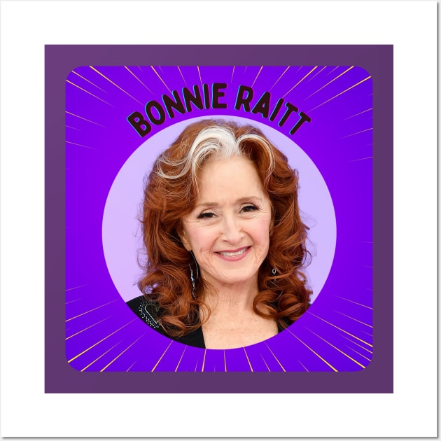 Bonnie Raitt Portrait Session Wall Art by akastardust